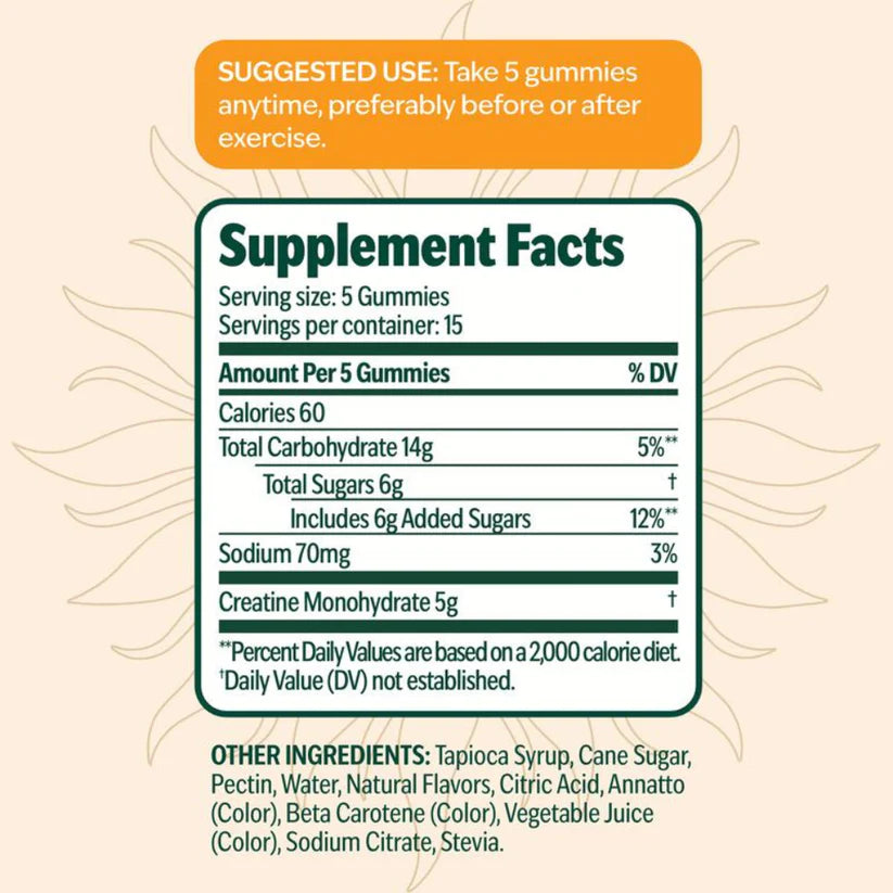 Gomitas Creatine Women — Glúteos y Piernas Firmes en 2 Semanas 🍑