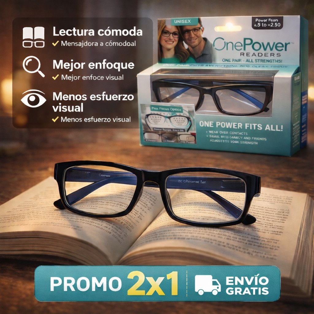 (2x1) Lentes de Lectura Autoajustables