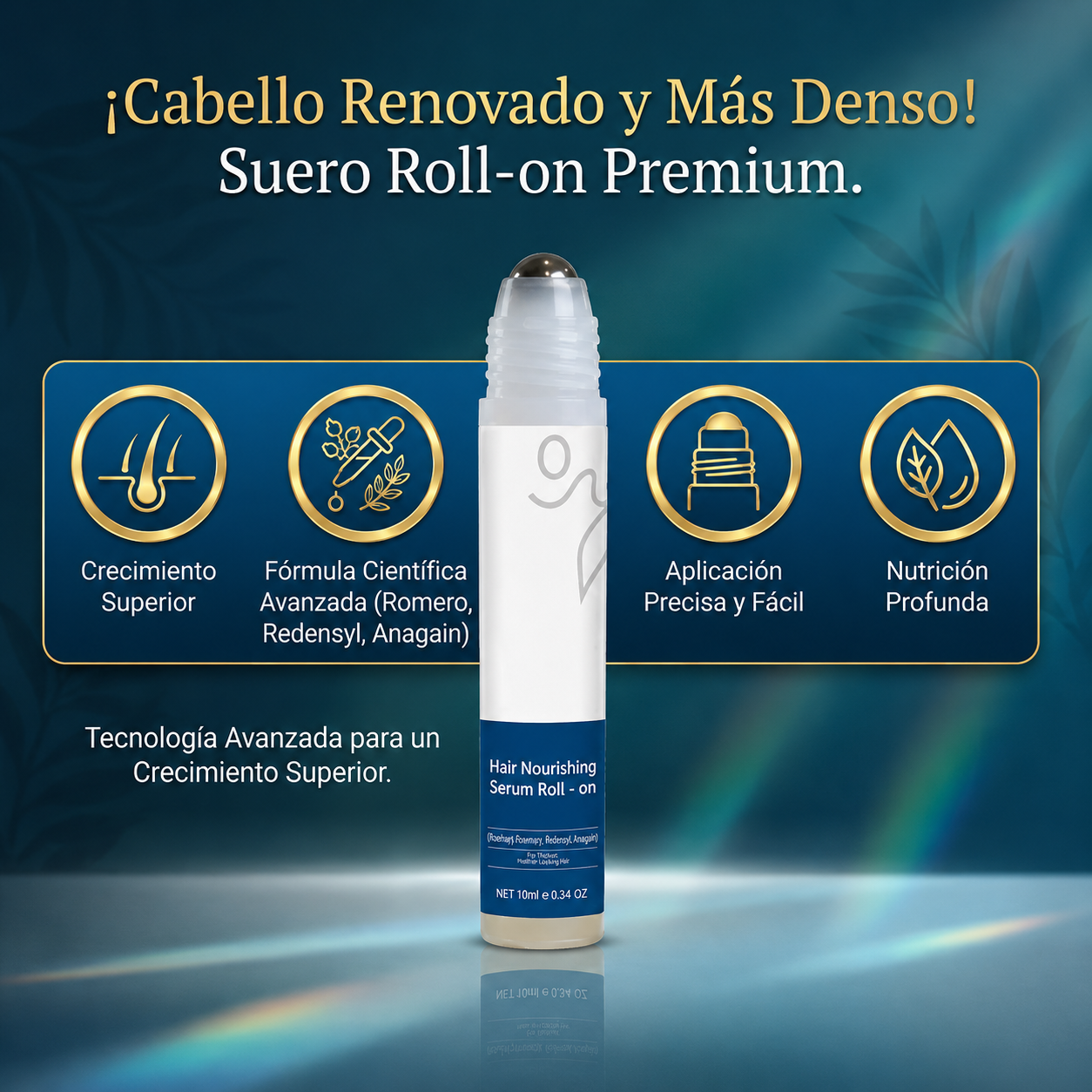 Hair Growth ® | Roll-On para el Crecimiento Capilar