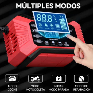 Cargador 12V Inteligente – Revive Tu Batería en Casa