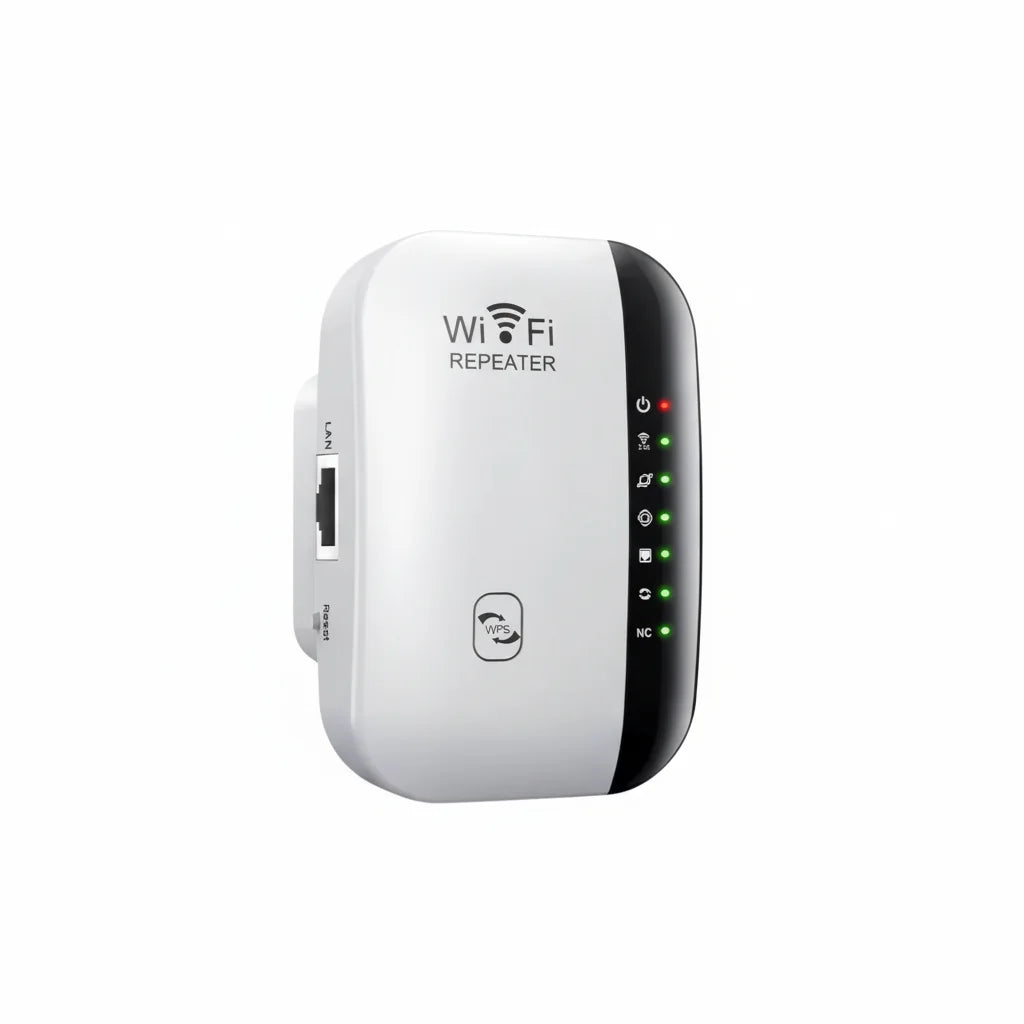 Extensor de Señal WiFi 300Mbps – Fácil Instalación