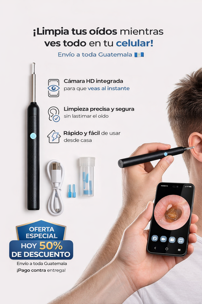 Camara limpia oidos