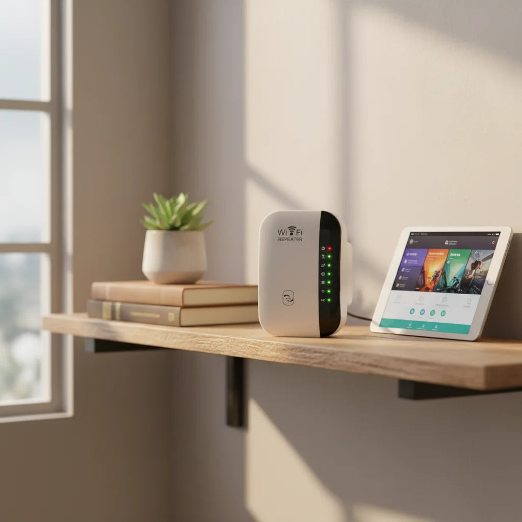Extensor de Señal WiFi 300Mbps – Fácil Instalación