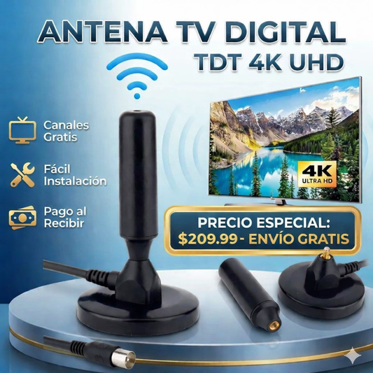 ANTENA INALÁMBRICA HD PARA TV