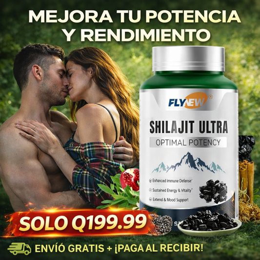 SHILAJIT ULTRA X 60 Cápsulas – Energía y bienestar masculino natural