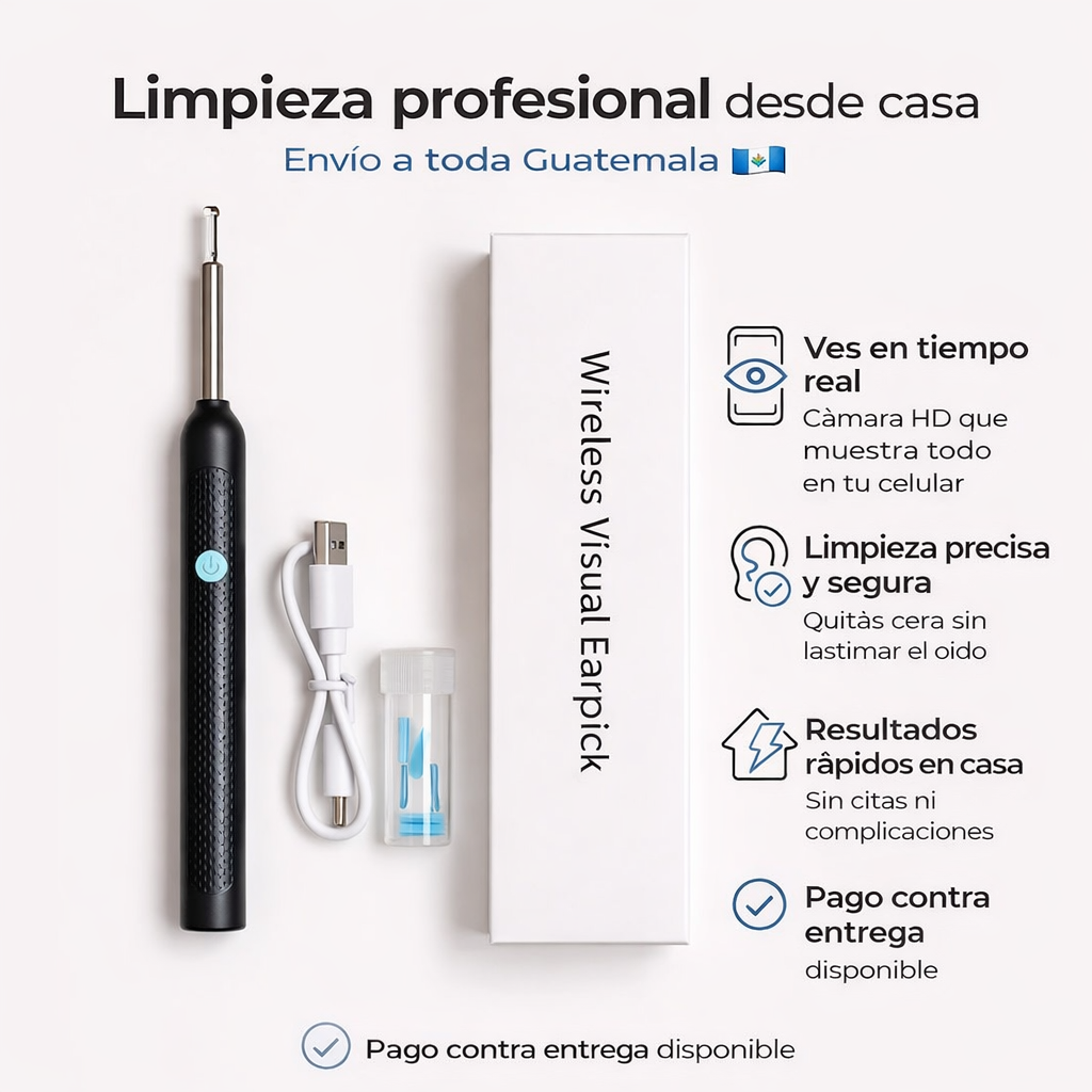 Camara limpia oidos