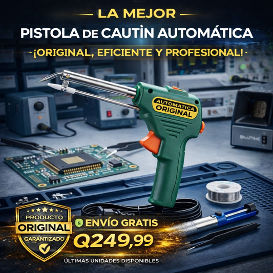 SoldaPro Gun – Suelda fácil y sin esfuerzo