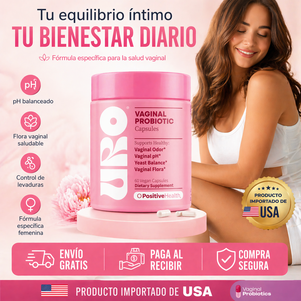 Uro Probiotic® Salud Íntima - Producto ORIGINAL