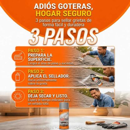 Spray Sellador SealFix | impermeabilizante contra filtraciones y grietas |