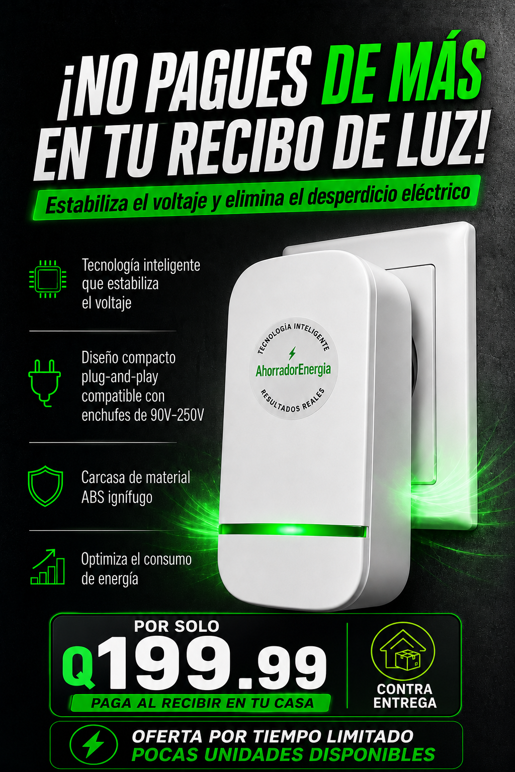 Ahorrador de Energía | Pagá menos en tu recibo de luz