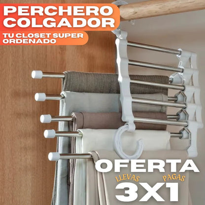 Lleva 3, paga 1 | Perchero Organizador | Tu clóset deja de ser un desorden