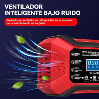 Cargador 12V Inteligente – Revive Tu Batería en Casa