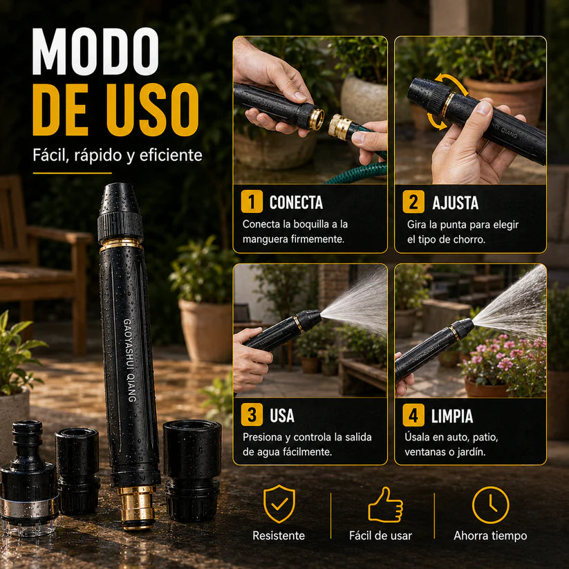 Boquilla de Alta Presión para Manguera